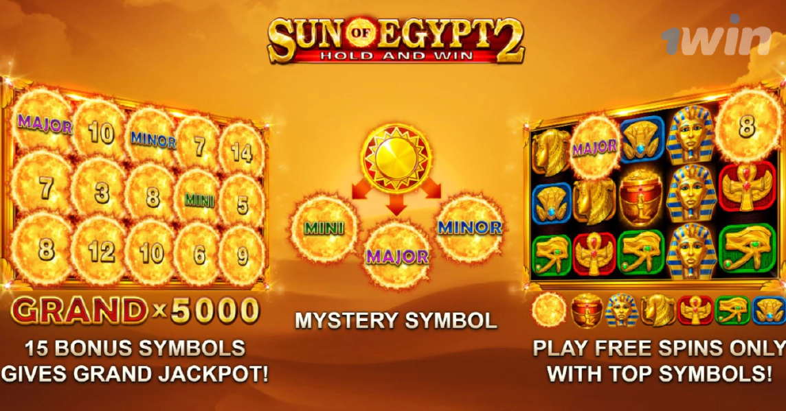 सन Sun of Egypt 2 बोनस फीचर्स